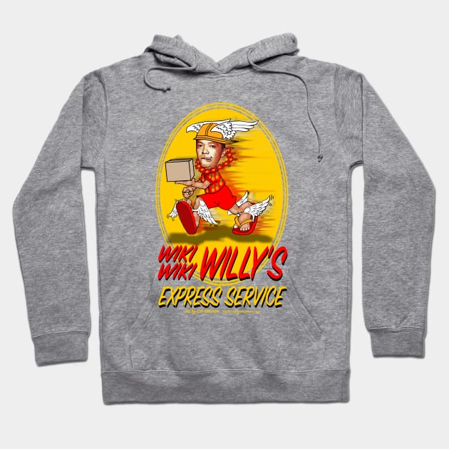 Wiki Wiki Willy's Express Service Hoodie by MyTeeGraphics